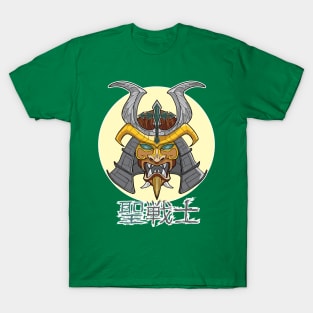 Samurai Holy Warrior - Metal T-Shirt